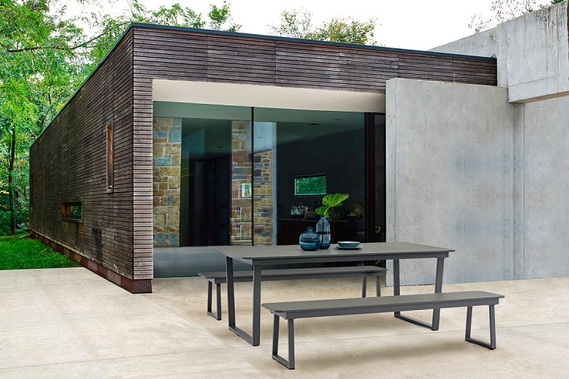 Factory wholesale	Table 90x90cm	- OEM Customized beach chaise lounge set furniture outdoor garden lounge rattan – Jacrea