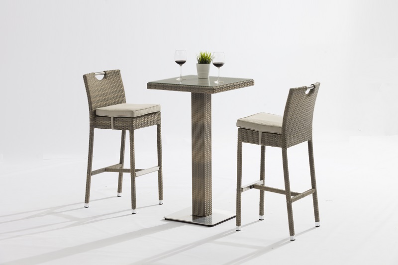 Reasonable price	Foldable Table 60x60cm	- Balcony Furniture Factory ALMANSA  Alum. Wicker Bar Set – Jacrea
