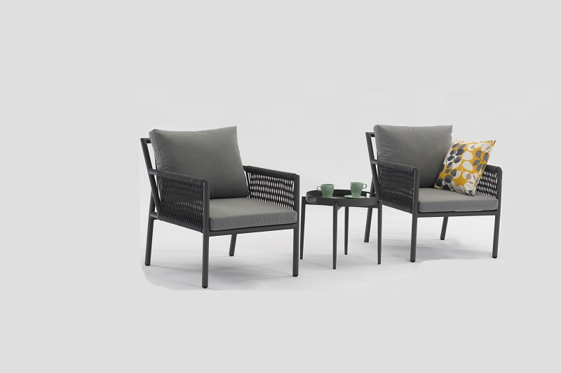 Super Lowest Price	Patio Table And Chair	- Outdoor Furniture ARONA Alum. Rope 3pcs Set – Jacrea