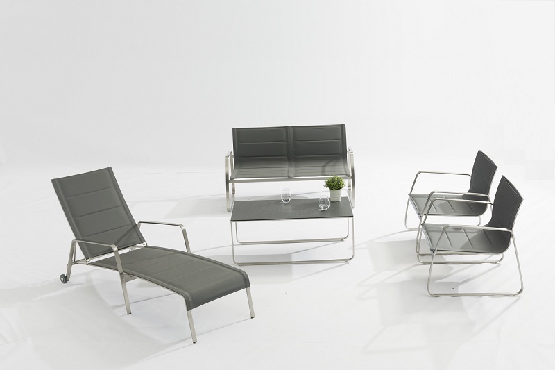 Professional Design	Rattan Weave Dining Set	- Garden Outdoor Furniture BEJA Stainless Steel Textilene Lounge Set with Padding – Jacrea