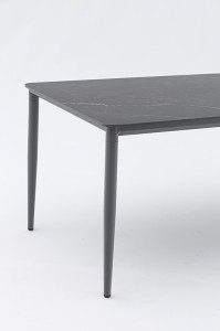 Belfort Aluminum Sintered Stone Table Super Quality Alloy Frame Chinese Manufacturer