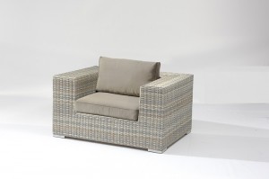 JACREA OUTDOOR Birmingham alum. wicker sofa 4pcs set