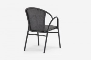 JACREA OUTDOOR Celle alum. textilene dining chair