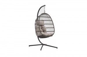 Colmar L Hanging Chair – Steel&Alum. Hanging Swing Garden Single Swing Seat Chairs