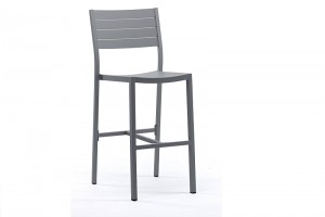 Duis alum. bar table chairs setting neatly nice look arm chair side chair