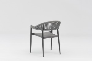 Freiburg Aluminum Rope Textilene Chair Metal Chairs Leisure Chair Outdoor Patio Furniture