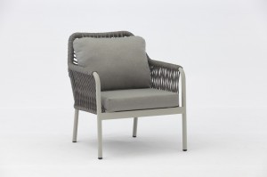 New design Hela alum. rope sofa 4pcs set