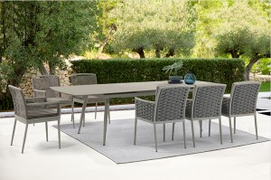 Stockholm Extension Family Day Party Table For 10 Person 200/280x100cm