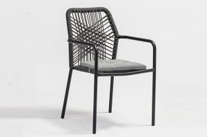 Kherson-AR Arm Chair Outdoor Garden Rope Leisure Chair Outdoor Patio Furniture