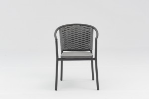 Labrace Alum. Frame + Textilene Rope, Assembled By Screws Chair Leisure Chair