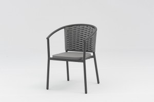 Labrace Alum. Frame + Textilene Rope, Assembled By Screws Chair Leisure Chair