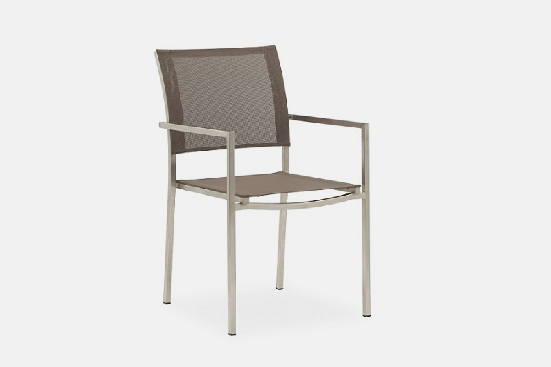 Factory Supply	Sun Lounger Garden Furniture	- Outdoor Furniture MELA Stainless Steel Textilene Arm Chair – Jacrea