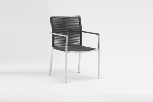 China factory stainless steel rope chair