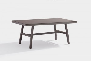 Big Discount Stainless Steel Teak Table - Outdoor Furniture MOLDOVA  Alum. Glass Dining Table – Jacrea