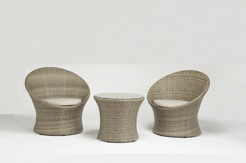 OEM manufacturer	Egg Shaped Swing Chair	- Patio Furniture NOCETO Aluminum Wicker Balcony Set  3pcs set – Jacrea
