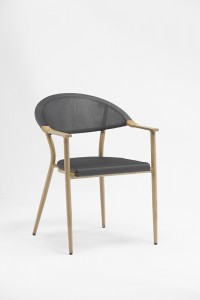 Pino Alum Textylene Arm Chair  Outdoor Garden Metal Aluminum Textilene Chairs