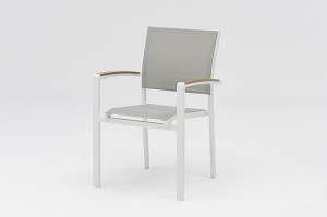 Pori Alum. Textilene chair Outdoor Garden Metal Aluminum Textilene chairs