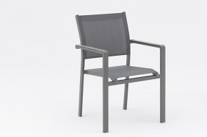 Pori Alum. Textilene chair Outdoor Garden Metal Aluminum Textilene chairs