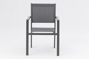 Pori Alum. Textilene chair Outdoor Garden Metal Aluminum Textilene chairs