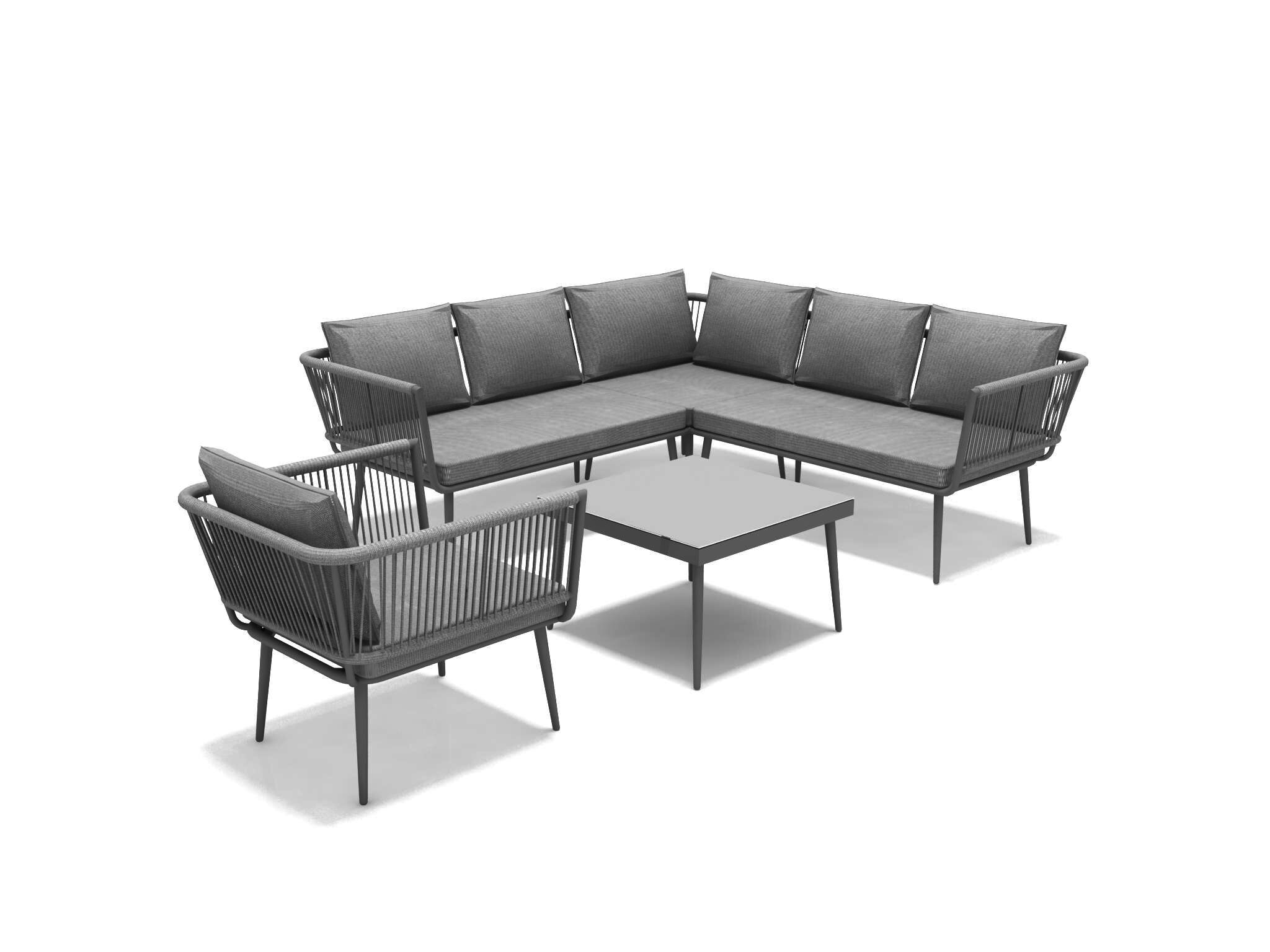 New Drawing Of Sofa Set Combination  From Jacrea Outdoor Funiture Co., Ltd.