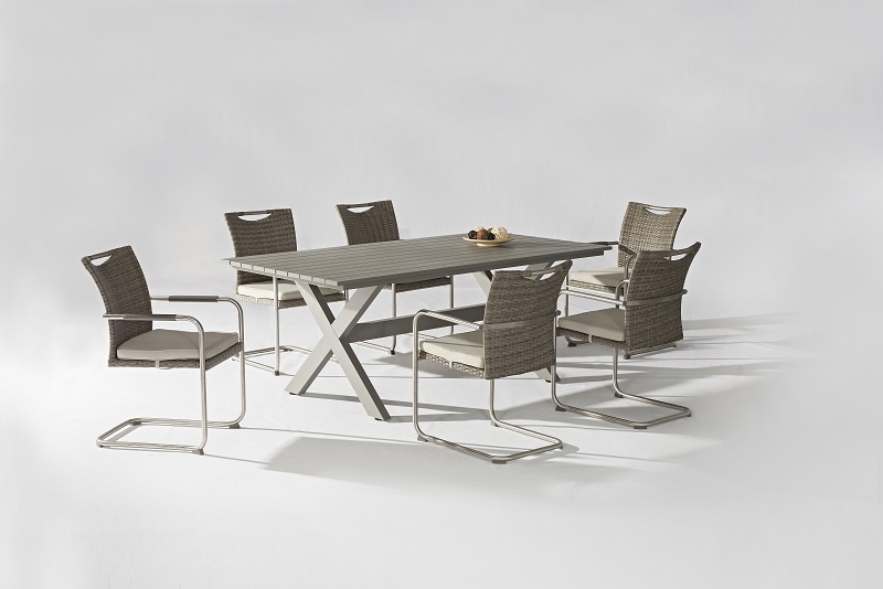 OEM Manufacturer	Garden Sofa	- Outdoor Furniture SCAFA Dining 7pcs Set – Jacrea
