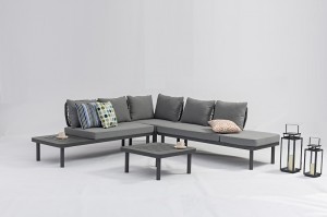 Hot Sale for	New Design Modern Chaise Lounge	- Outdoor Furniture SASSARI Alum. Olefin Rope Lounge Sofa With Cushions – Jacrea