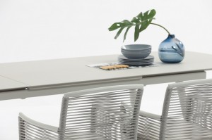 Stockholm Extension Family Day Party Table For 10 Person 200/280x100cm