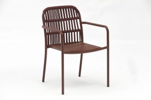 Sula Alum. Rope Chair Bistro Dinning Outdoor Chair Garden Balcony Set