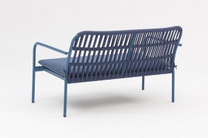 Sula Modern Patio Furniture Aluminum Sofa Luxury Handwoven Rope Outdoor Garden Sofa Set