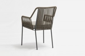 Andros Alum.Rope Dining (Textilene) Chair Outdoor Garden Furniture