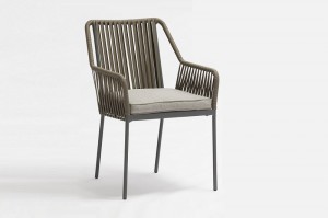 Andros Alum.Rope Dining (Textilene) Chair Outdoor Garden Furniture