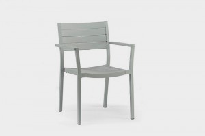 Duis Outdoor Garden Full Aluminum Chairs Simple And Clean Design