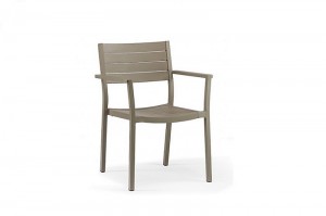 Duis Outdoor Garden Full Aluminum Chairs Simple And Clean Design