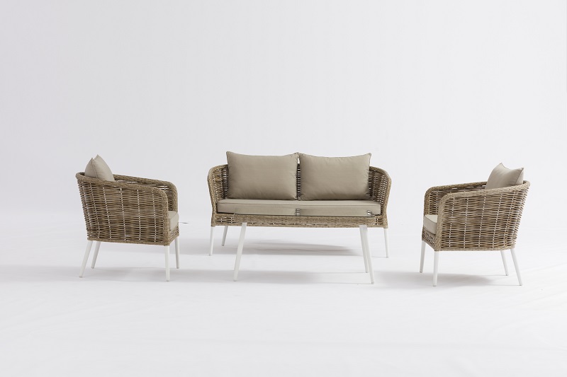 New Fashion Design for	Rattan Round Canopy Bed	- Patio Outdoor Furniture KIVIK Alum. Wicker Lounge Set – Jacrea