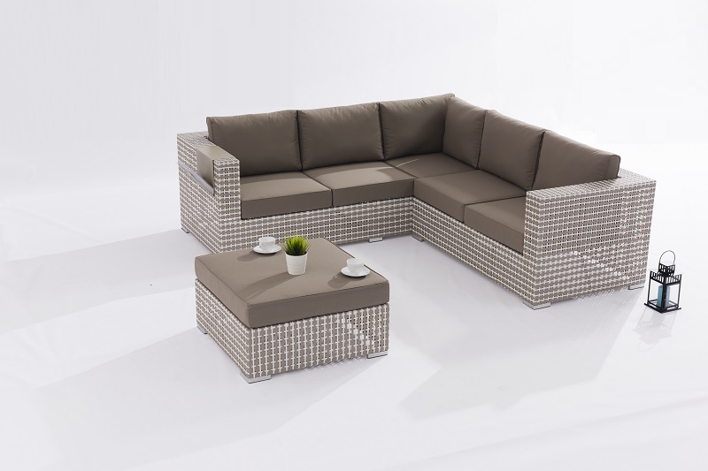 Low price for	Outdoor Aluminum Sun Lounger	- Full Weaving Outdoor Furniture LINDAU Corner Sofa 3pcs Lounge Set – Jacrea