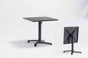 Outdoor Furniture FIRENZE VIVI Alum. Foldable Table 70x70cm/60x60cm